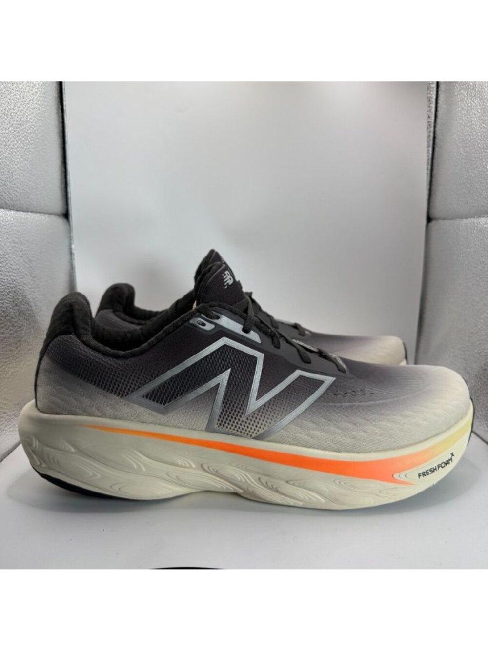 New Balance Fresh Foam X 1080 V12 Running Mens Shoes Size 12.5 Wide Black/White